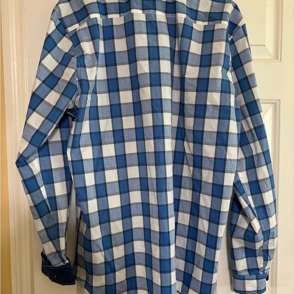 NWT Craft + Flow Long Sleeve Roll-Up Button-Down Shirt Plaid Size XL MSRP $65 - Picture 13 of 16